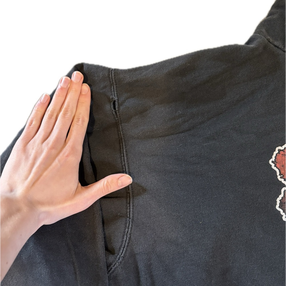 VTG 2002 Slipknot Black Hoodie fits SMALL - Picture 6 of 6